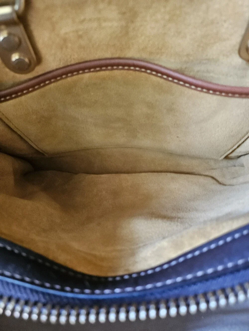 Coach Olive/ Oxblood Rogue 25 Bag - Picture 9 of 11